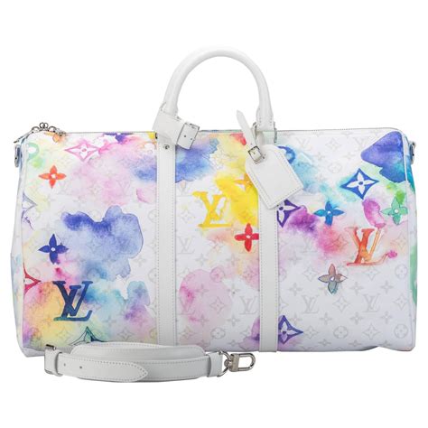 watercolor lv|louis vuitton keepall 50 watercolor.